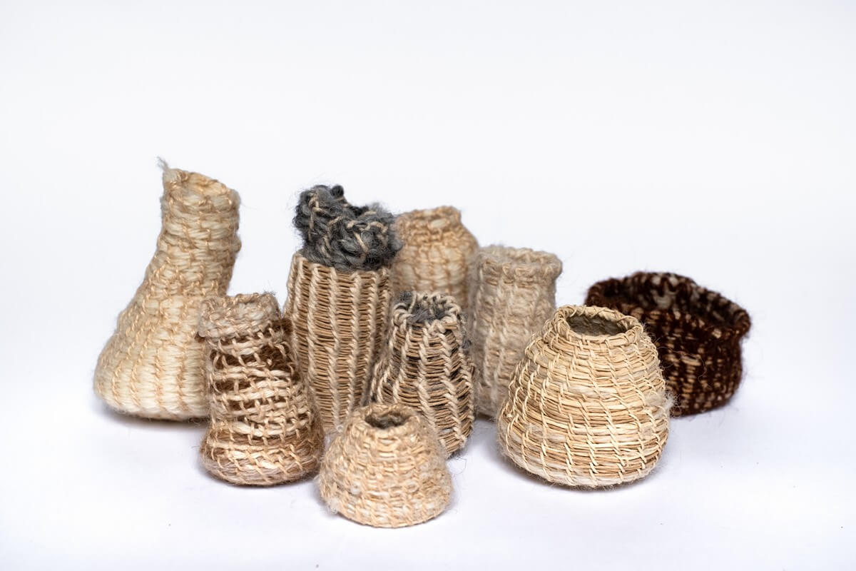Francesca Miotti Textiles - Woven vessels