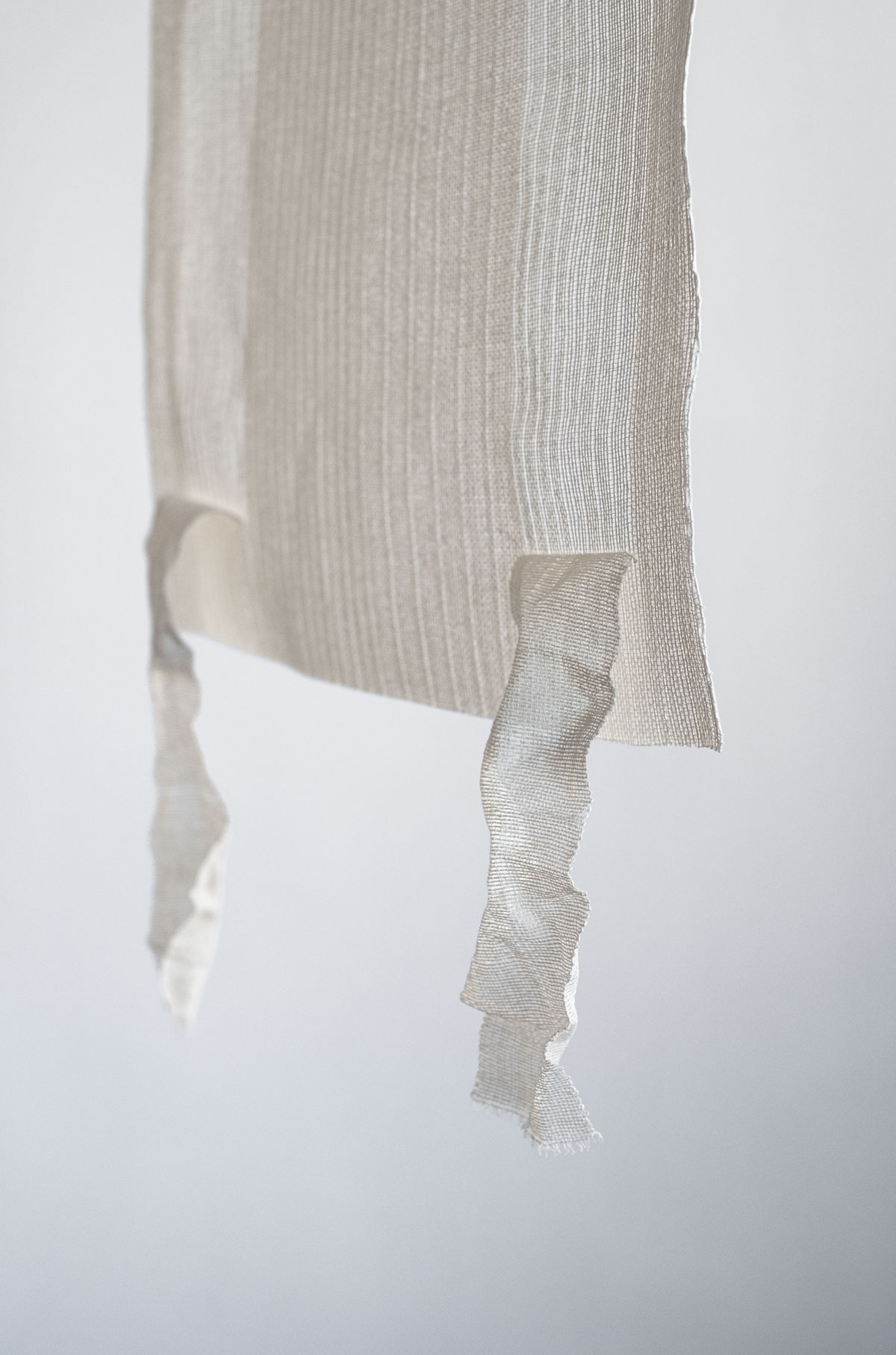 Ceretta All’Ordito (2021) 42,5x29x1 cm Japanese paper yarn