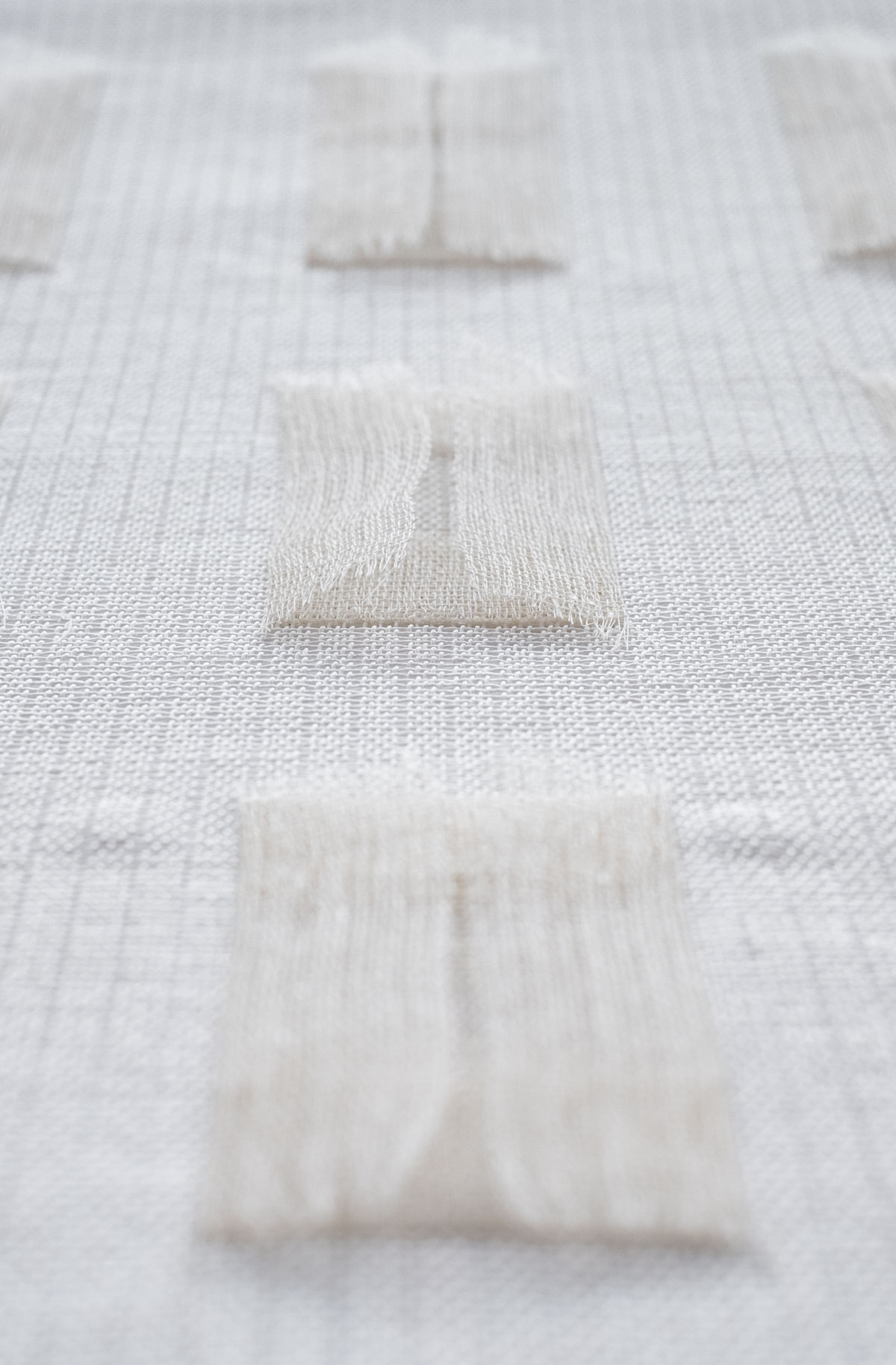 Nove Finestre In Piega (2021) 43x 28 cm Japanese paper yarn