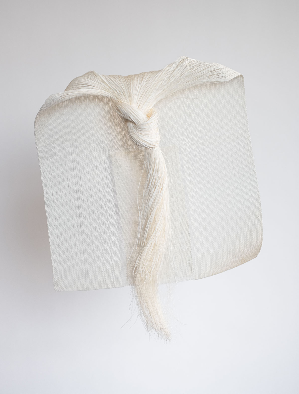 Sportello Riverso Con Coda (2021) 31,5x29x2 cm Japanese paper yarn