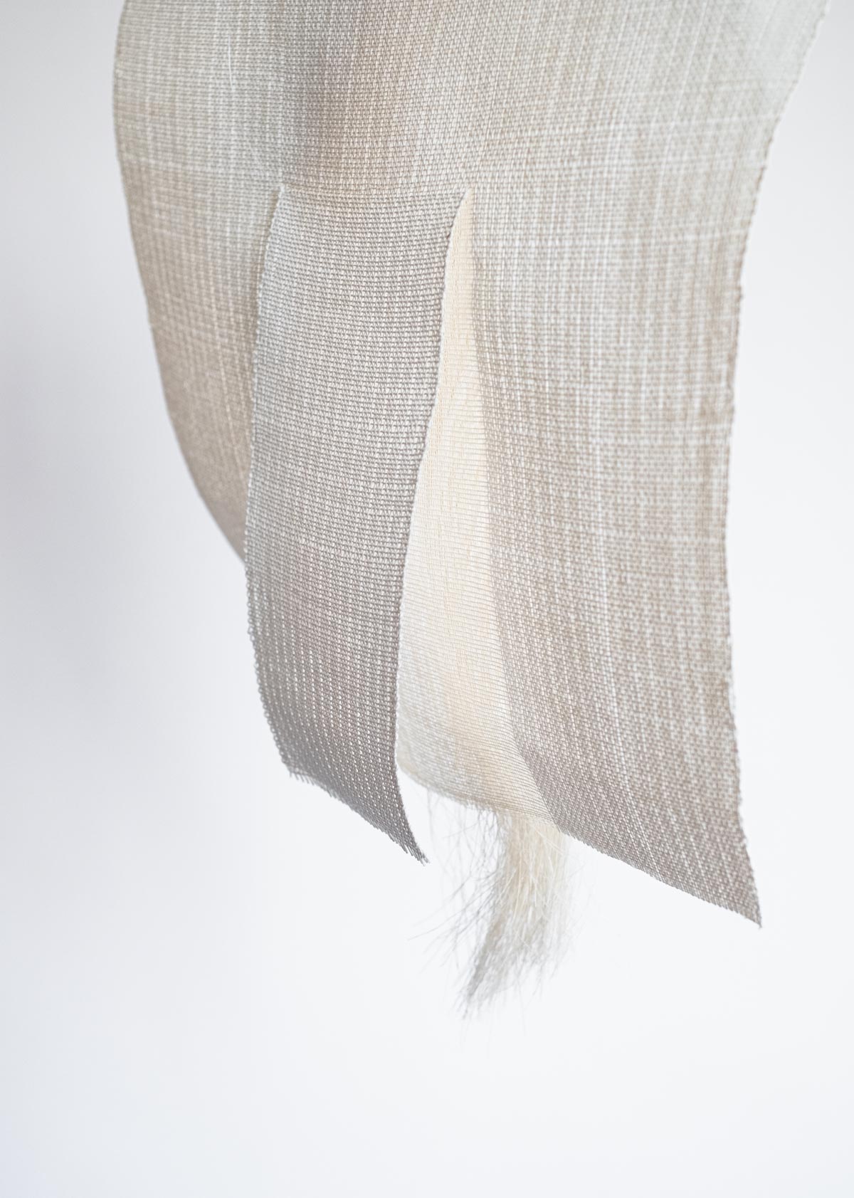 Sportello Riverso Con Coda (2021) 31,5x29x2 cm Japanese paper yarn